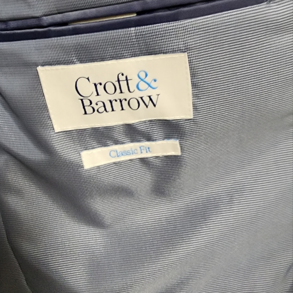 Croft and Barrow mens suit jacket - Picture 2 of 5